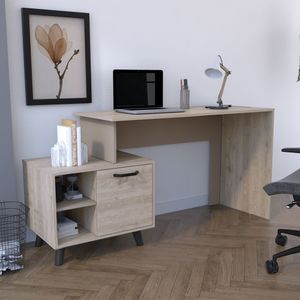 Escritorio Leira 150 1Puerta  75X151 RTA Bardolino Taupe