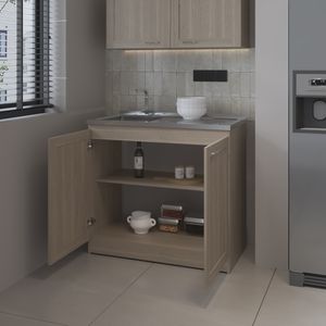 Mueble Inferior de Cocina Zurich 88x98x52 RTA Bardolino ZF