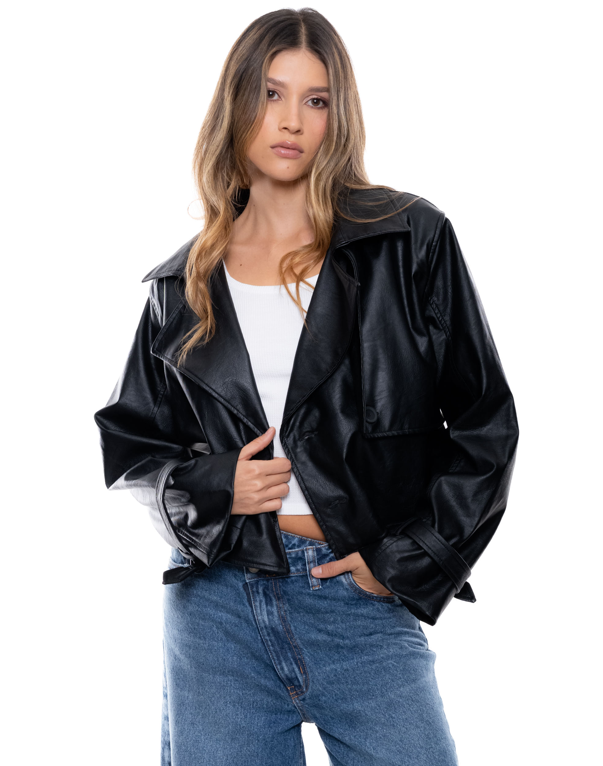 Chaqueta Chevignon Chaquetas De Cuero Para Mujer Precio Cuero Ropa