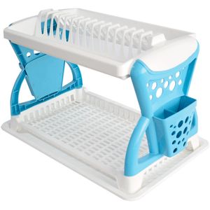 Locero Escurridor 2?Niveles Azul Fisher 390LRIN000 Prodehogar