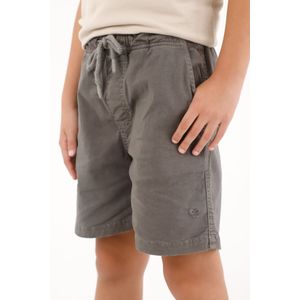 Bermuda con raqueta bordada gris para niño
