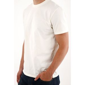 Camiseta manga corta en tela jersey crudo para hombre