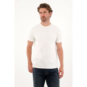 Camiseta manga corta en tela jersey crudo para hombre