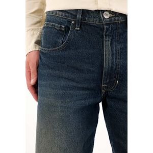 Jean Loose con roto azul oscuro para hombre