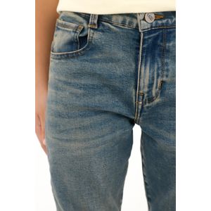 Jean Slim cinco bolsillos azul para niño
