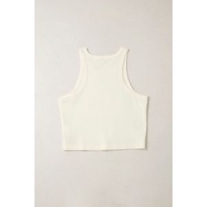 Camiseta manga sisa crudo para mujer