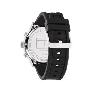 Reloj Tommy Hilfiger Wild 1792074 Hombre – 50?mm Acero y Caucho, Chrono, Fecha/Día,