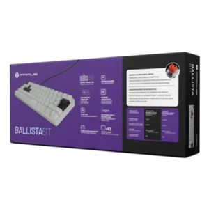 Teclado Mecánico Primus Gaming BALLISTA61T Blanco