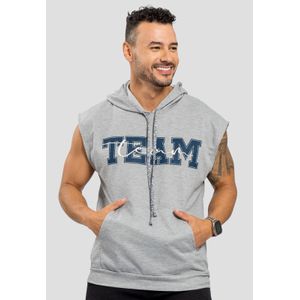 Camiseta Hombre Gris Jaspe Mp 110976