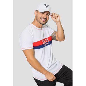 Camiseta Hombre Blanco Mp 110973