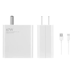 Combo Carga Xiaomi Cargador 67W + Cable Tipo C
