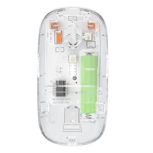 Mouse Inalámbrico Jertech WB130 Transparente