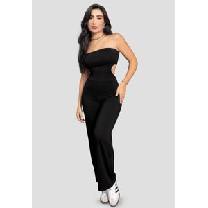 Enterizo Largo Mujer Negro Mp 110792