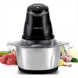 Procesador De Alimentos Picadora Eléctrica Sokany