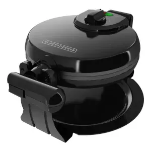 Wafflera Giratoria Estilo Belga Black + Decker Negra WM1000B
