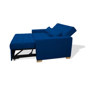 Sofa Cama Ackerman 120x180 cm Azul Petroleo