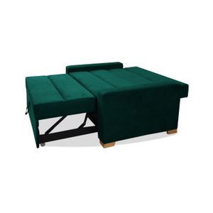 Sofa Cama Multifuncional Rem Aubry 150x94 cm  Verde + Cojines
