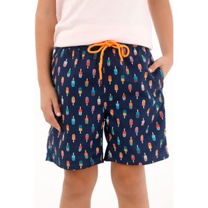Pantaloneta de baño con estampado de paletas para niño