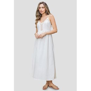 Vestido Largo Mujer Marfil Rutta 110715