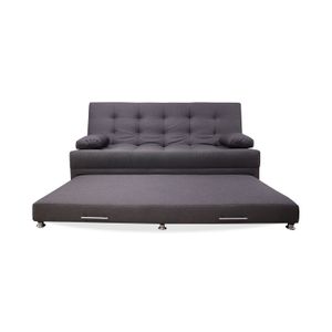 Sofa Cama Portmann Nido Tarima 190x95 cm Gris + Cojines
