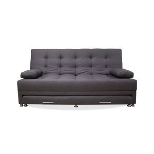 Sofa Cama Portmann Nido Tarima 190x95 cm Gris + Cojines