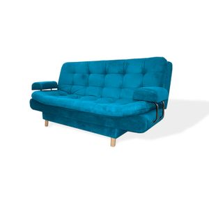 Sofa Cama Keller 3 Puestos Turqueza