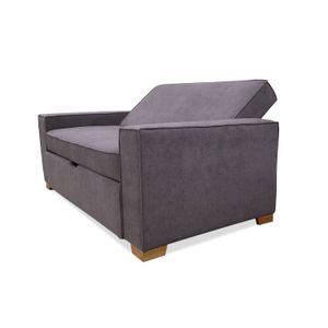 Sofa Cama Multifuncional Hofer 180x150 Gris