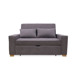 Sofa Cama Multifuncional Hofer 180x150 Gris