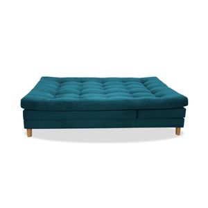 Sofa Cama Kalin Cinco Posiciones Turquesa