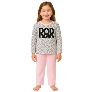 Pijama animal print para niña