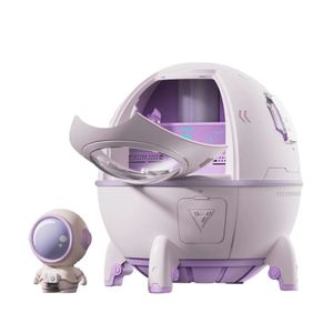 Difusor Aromaterapia Usb 130Ml Ultrasoni Humidifiador Esfera Color Madera Clara