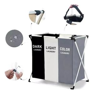 Cesto Triple Organizador Para Ropa