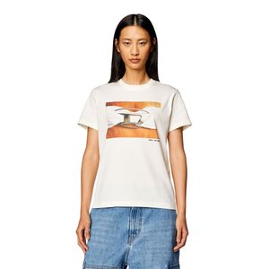 Camiseta Manga Corta Para Mujer T-Regs-N3 Diesel