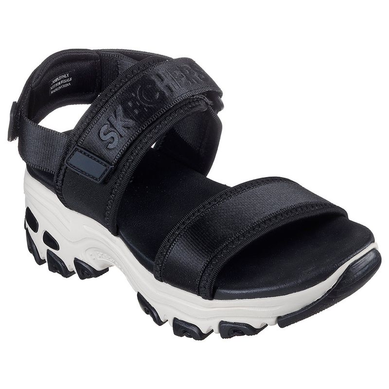 SANDALIA-SKECHERS-MUJER-119853BLK-D-LITES