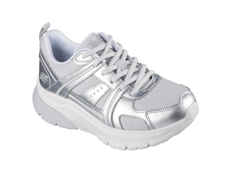 TENIS SKECHERS MUJER 117770SIL BOBS VAMOS - Agaval