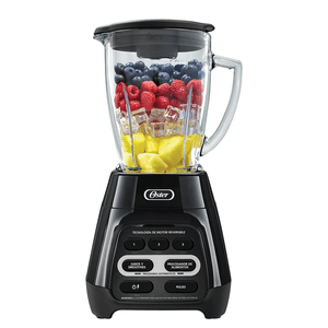 Licuadora Oster Reversible 700W BLSTPYG1309B con Vaso de Vidrio y Programas Automáticos