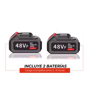 Sierra de Mano Inalámbrica TZ-C03AE con Doble Batería, Mini Sierra Eléctrica Portátil Tipo Sable