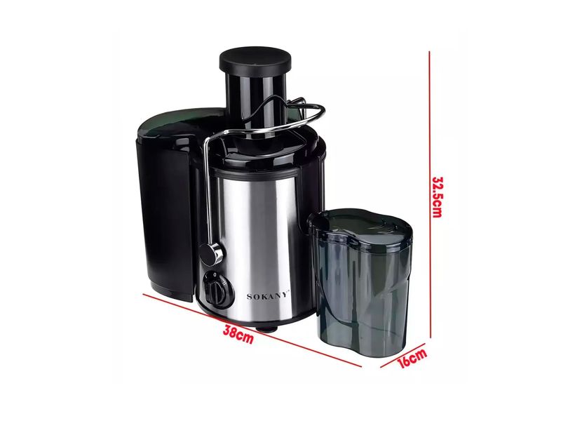 Extractor de Jugo Sokany SK-4000 Licuadora de Prensado en Frío