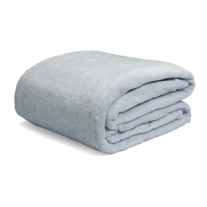 Cobija Comfortsoft Azul Nieve Estrellas Suave 1.80 x 2.00