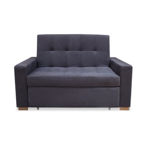 Sofacama Atalanta Multifuncional Carrito Gris + Cojines