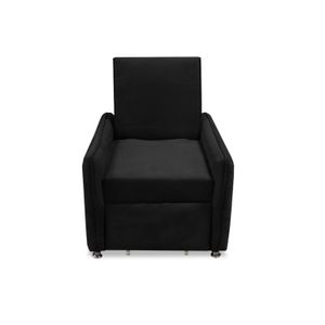 Silla Napoli Multifuncional Reclinable Negro