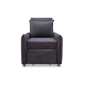 Silla Napoli Multifuncional Reclinable Gris