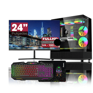 Computador Gamer Janus Ryzen 7 5700G SSD 512 GB M2 RAM 16GB MONITOR JANUS 24" 100HZ Windows Preinstalado