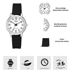 Reloj Q&Q QC15J334Y Diseño Casual