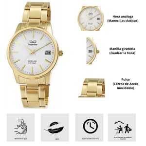 Reloj Q&Q S330J001Y Diseño Elegante