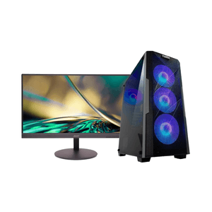 Computador GAMER AMD Ryzen 5 9600X 16GB 512GB - Monitor Acer 21.5
