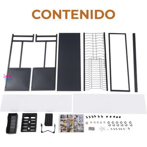 Escurridor Platos Cocina Gabinete Organizador Loza Secaplatos