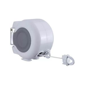 Tendedero Retractil Colgador Ropa Pared Doble Linea