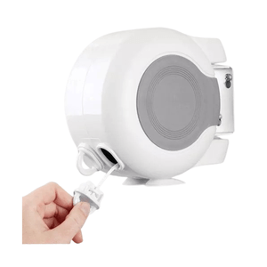 Tendedero Retractil Colgador Ropa Pared Doble Linea