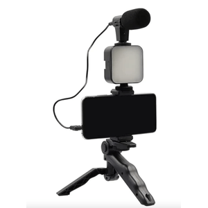 Kit Estabilizador con Luz LED AY49 para Celular